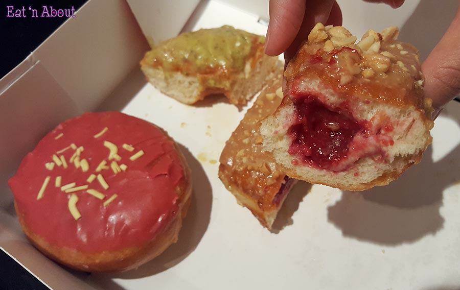 Lucky's Doughnuts - Peanut Butter & Jelly Doughnut